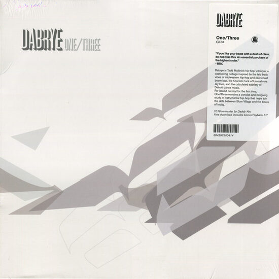 Dabrye – One/Three